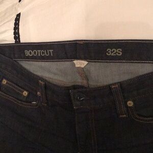 JCrew dark wash bootcut jeans 32S